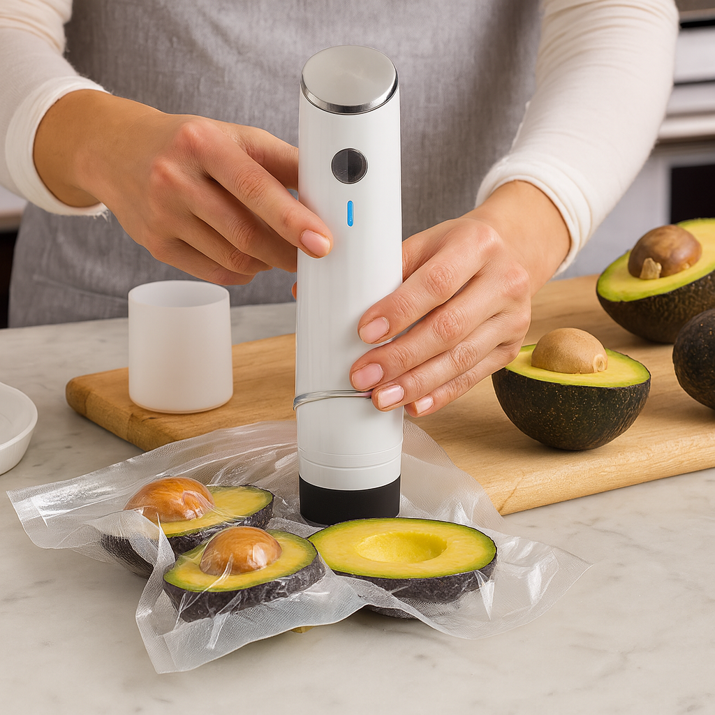PRESERVIA VACUUM SEALER + REUSABLE BAGS